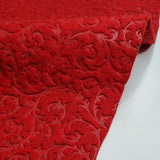 Feltro Broccato H 140 cm - ROSSO