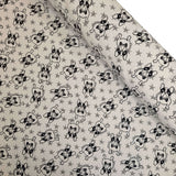 Tissu d'ameublement jacquard H 140 cm - BULLDOG AND STARS