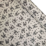 Tissu d'ameublement Jacquard H 140 cm - BULLDOG ET TRIANGLES