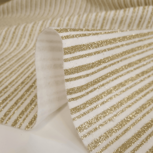 Pannolenci H 155 cm - CREME GOLDBLÄTTER