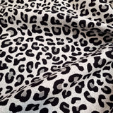 Jacquard-Möbelstoff H 140 cm – SCHWARZER LEOPARD