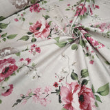 Baumwollmischung mit Digitaldruck H 300 cm - LIBERTY FLOWERS