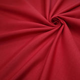 Tissu Mélange de Coton H 280 cm - ROUGE