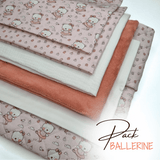 PACK BALLERINE ROSA - 6 pezzi 70 x 100 cm