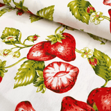 Cotone Fondo Panama H 180 cm - FRAGOLE