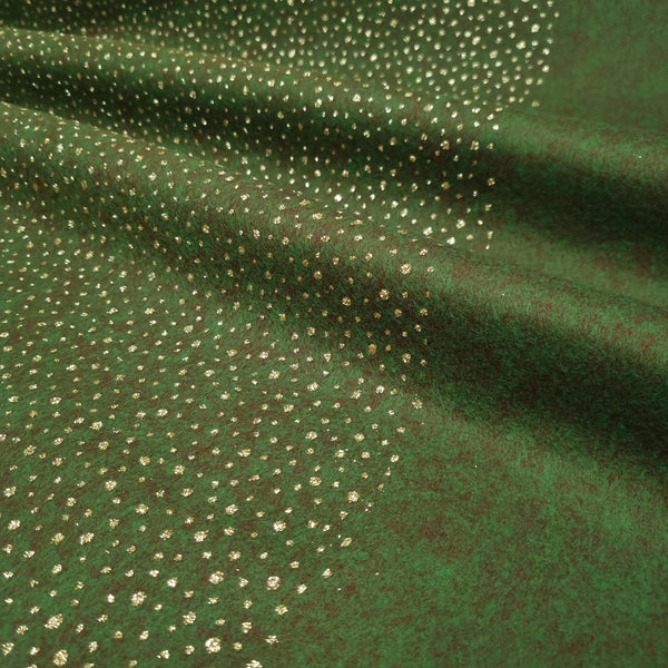 Pannolenci H 155 cm - ABETE CRISTALLI GLITTER ORO