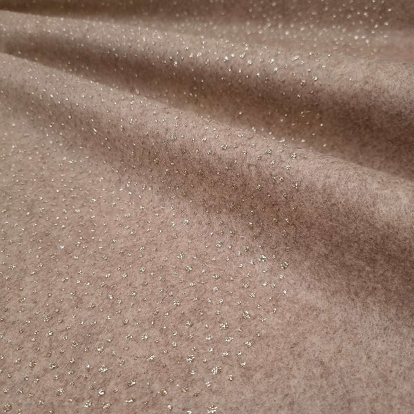 Pannolenci H 155 cm - CAMMELLO CRISTALLI GLITTER ORO