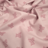 Piquet di Cotone H 150 cm - COORDINATO ROSA ANTICO