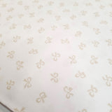 Piquet de coton H 150 cm - BLANC FLOCONS BLANCS