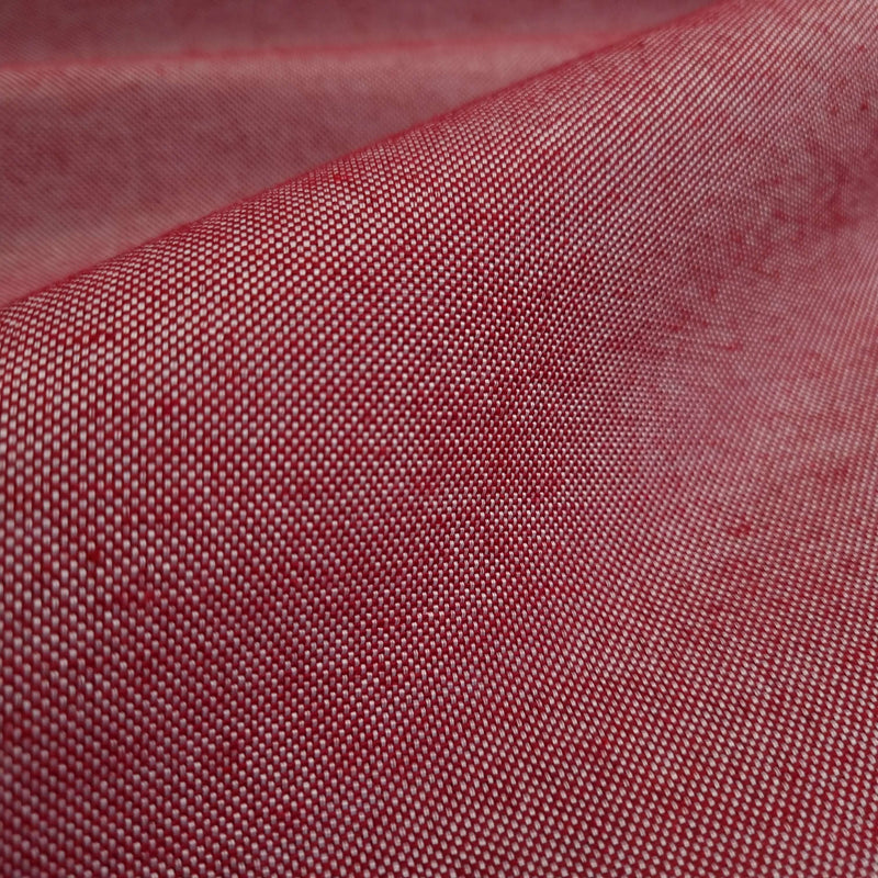 M. Rough Ground Cotton H 280 cm – EINFARBIG BORDEAUX MELANGE