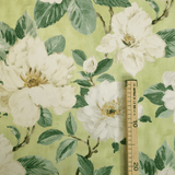 Tessuto no stiro H 160 cm - PEONIE/VERDE