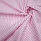 Baumwoll-POPELINE-Stoff H 150 cm – ROSA STREIFEN