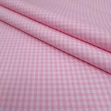 Baumwoll-POPELINE-Stoff H 150 cm – ROSA KARO