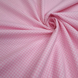 Baumwoll-POPELINE-Stoff H 150 cm – ROSA KARO