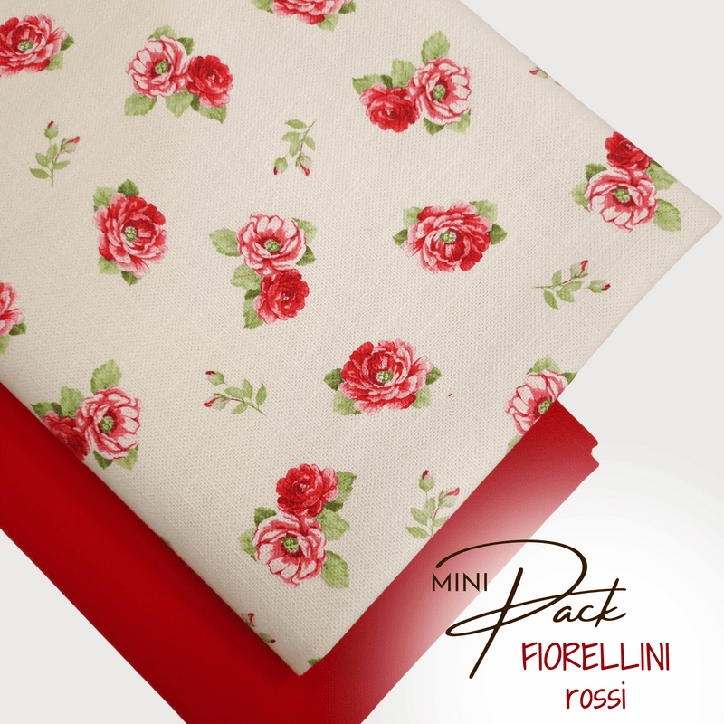 MINI PACK FIORI ROSSI - 2 pezzi