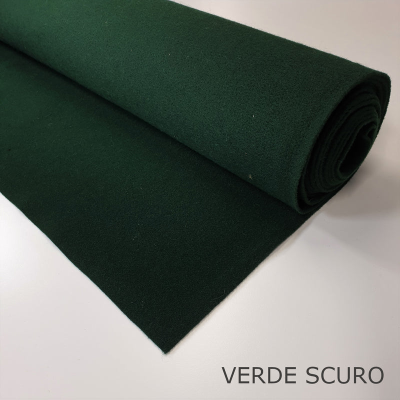 Feltro Lana tonalità Verde - taglio minimo o multipli da 25 x 150 cm –  Capovilla Shop