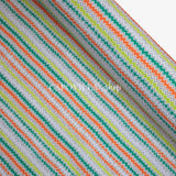 Tessuto Cotone H 150 cm - ZIG-ZAG MULTICOLOR