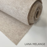 Feutre de laine ton Blanc-Beige - coupe minimum ou multiples de 25 x 150 cm