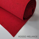 Feltro Lana H 150 cm - TONALITA' ROSSO