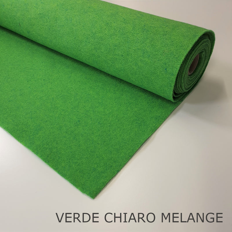 Feltro Lana tonalità Verde - taglio minimo o multipli da 25 x 150 cm –  Capovilla Shop