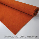 Feutre de Laine Jaune-Orange - coupe minimum ou multiples de 25 x 150 cm