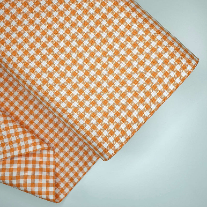 ZÄHLFADEN-QUADRAT – ORANGE – Mindestschnitt oder Vielfaches von 25 x 180 cm