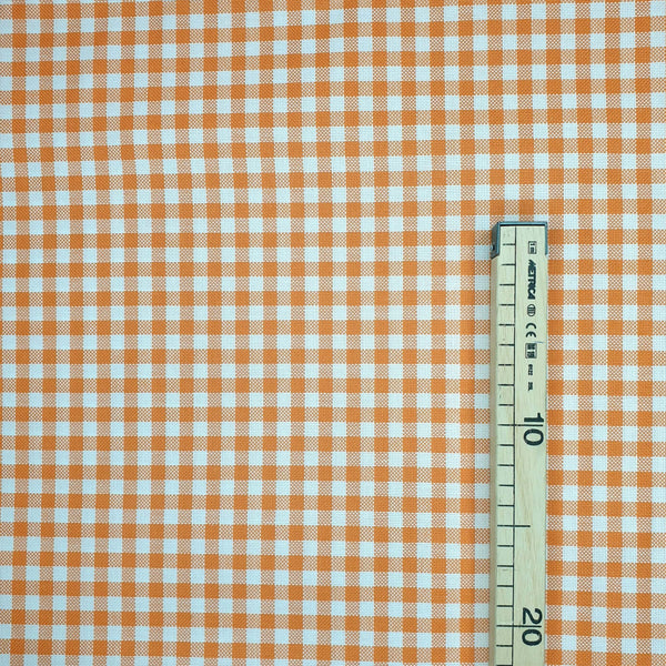 FIL COMPTÉ CARRÉ - ORANGE - coupe minimum ou multiples de 25 x 180 cm