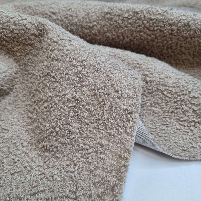 Tessuto Ricciolino BOUCLE' H 140 cm - BEIGE