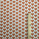 Coton Impression Numérique Enfant - SUPERMAN - coupe minimum ou multiples de 25 x 150 cm