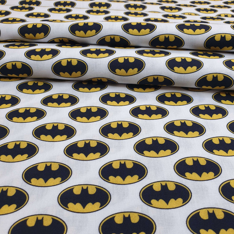 Coton Bébé Impression Numérique - BATMAN - coupe minimum ou multiples de 25 x 150 cm