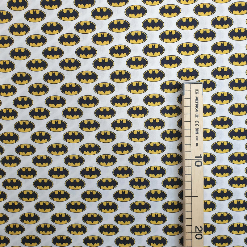 Coton Bébé Impression Numérique - BATMAN - coupe minimum ou multiples de 25 x 150 cm