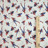 Digitaldruck Kinderbaumwolle – SPIDERMAN – Mindestschnitt oder Vielfaches von 25 x 150 cm