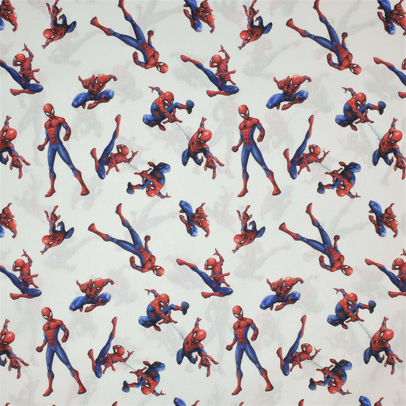 Digitaldruck Kinderbaumwolle – SPIDERMAN – Mindestschnitt oder Vielfaches von 25 x 150 cm