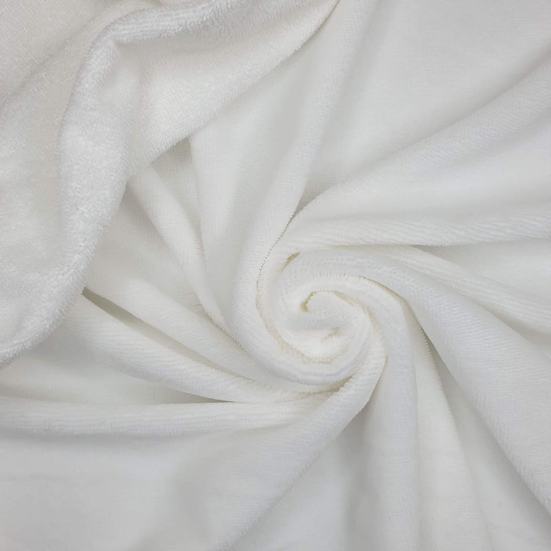 Éponge de bambou - BLANCHE - coupe minimum ou multiples de 25 x 150 cm