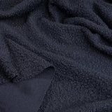 BOUCLE'-Stoff – BLAU – Mindestzuschnitt oder Vielfaches von 25 x 150 cm