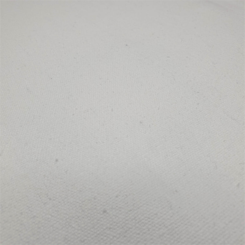 Tessuto Canvas Cotone H 140 cm - BIANCO