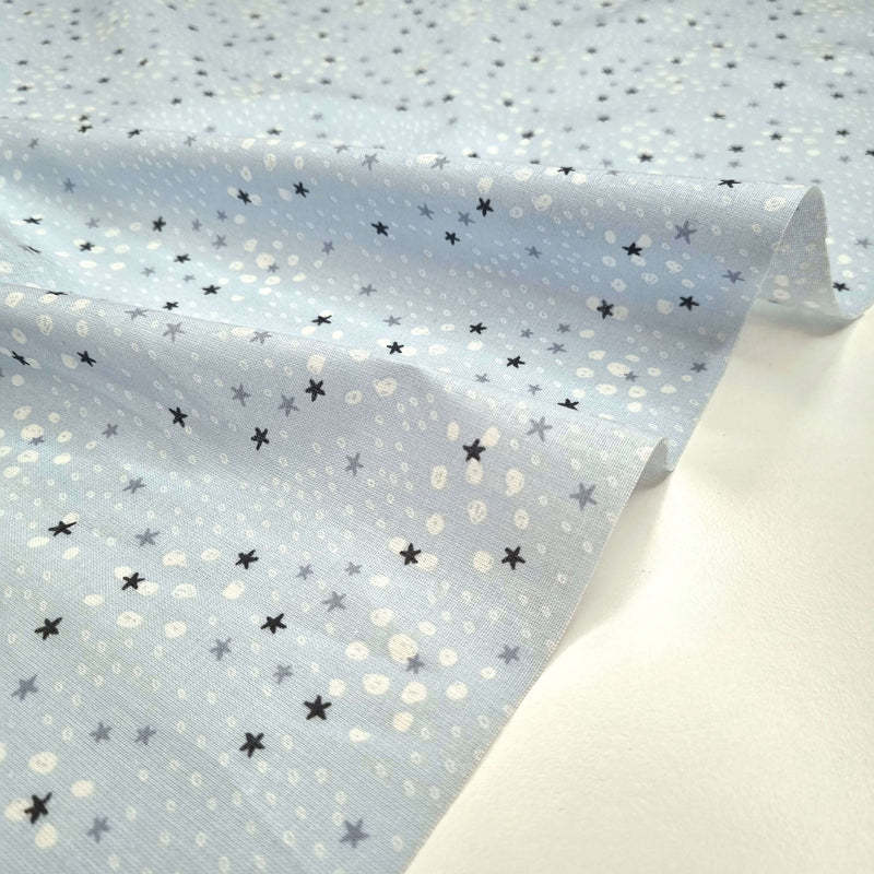 Tessuto Cotone - STELLINE CIELO H 140 cm – Capovilla Shop