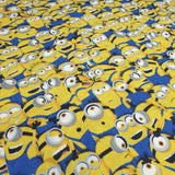 Digitaldruck-Baumwolle für Kinder – MINIONS – Mindestschnitt oder Vielfaches von 25 x 150 cm