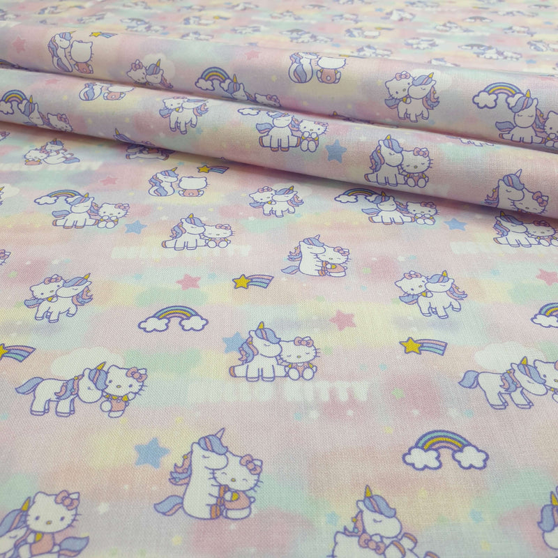 Cotone Bambino H 145 cm - HELLO KITTY UNICORN