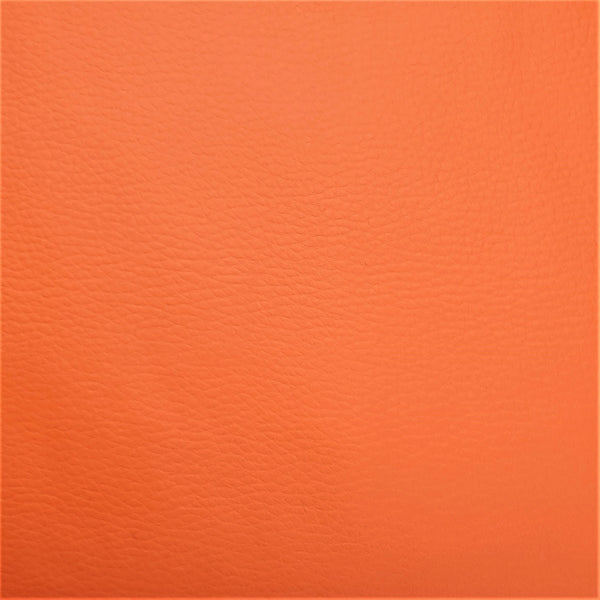 Simili cuir H 140 cm - MANDARINE