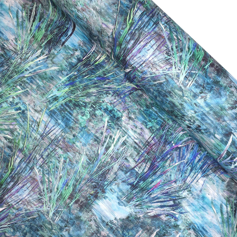 Digital Velvet – SEAWATER FANTASY – Mindestschnitt oder Vielfaches von 25 x 140 cm