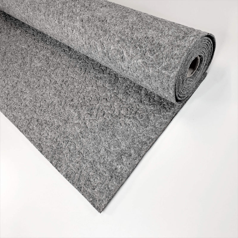 Feutre Brocart - Gris - coupe minimum ou multiples de 25 x 140 cm