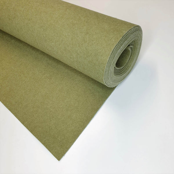 Feutre Polyester 3mm - Mousse - coupe minimum ou multiples de 25 x 110 cm