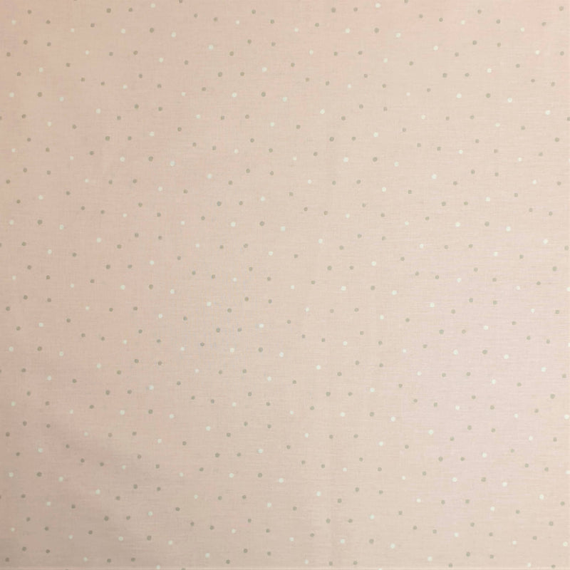 Coton Enfant - POIS FOND ROSE - coupe minimum ou multiples de 25 x 290 cm