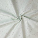 Coton Enfant - POIS FOND VERT - coupe minimum ou multiples de 25 x 290 cm