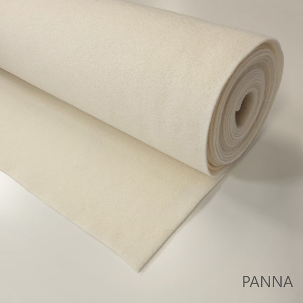 Feltro Lana H 150 cm - TONALITA' BIANCO/BEIGE