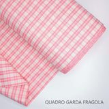 Collezione "Riga, quadretto e unito" H 180 cm - FRAGOLA