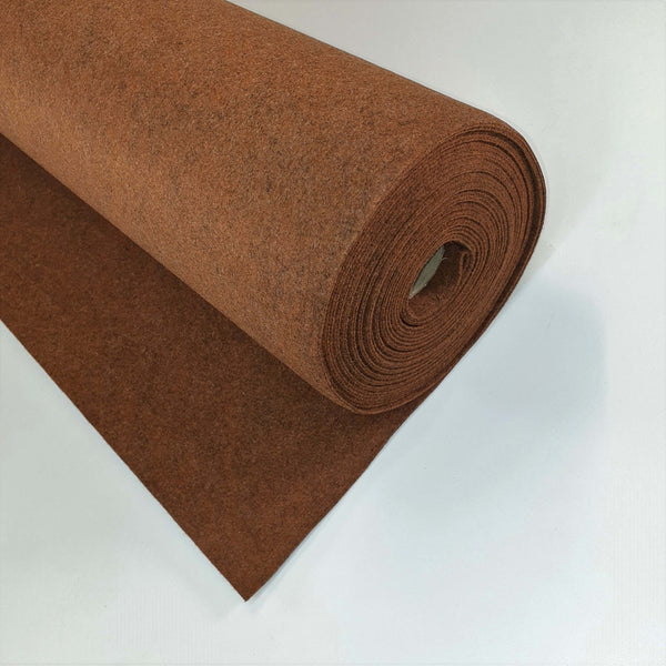 Feutre Polyester 2mm - Noisette - coupe minimum ou multiples de 25 x 110 cm