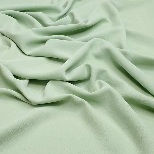 Nastro collezione Heritage 10 metri - Wrinkle chiffon di seta vegan Verde  Salvia