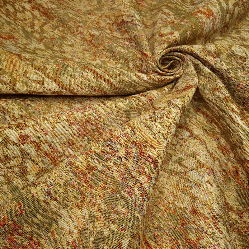 Tissu d'ameublement Gobelin - MALTINTO OCRE/ROUILLE H 280 cm